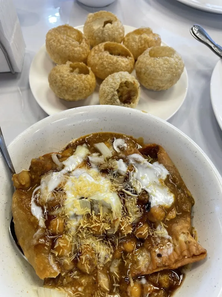 Samosa and Pani Puri